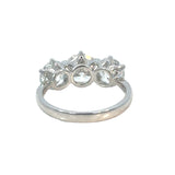 Three Stone Lab Grown Diamond Ring - 4.10 carats IGI