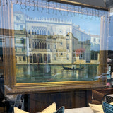 Large Signed Oil Painting Venetian Palazzo