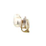 Pearl Clip on Earrings 10mm