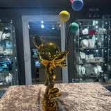 Mickey Mouse - Gold with Colourful Balloons