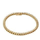 Diamond Bracelet in 14ct Yellow Gold