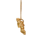 14ct Yellow Gold Nugget Pendant
