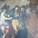 Large Oil on Canvas Painting - The Triumph of Bacchus