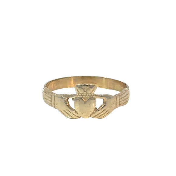9ct Gold Claddagh Ring