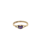 Amethyst Oval Ring