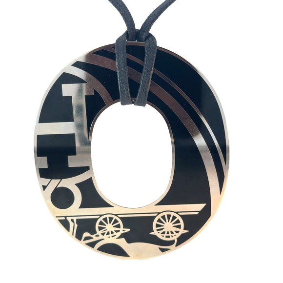 Oval Hermes Necklace