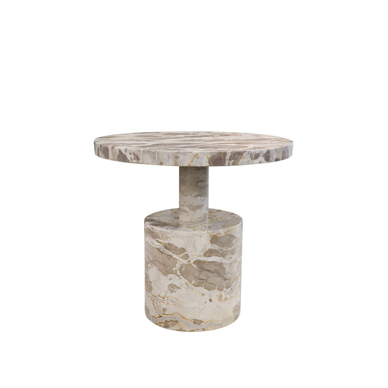 Round Marble Side Table – Jems of Remuera