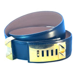 Hermes Vintage Collier de Chien Leather Belt
