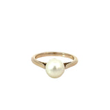 Cultured Pearl Ring in 9ct Yellow Gold
