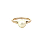 Cultured Pearl Ring in 9ct Yellow Gold