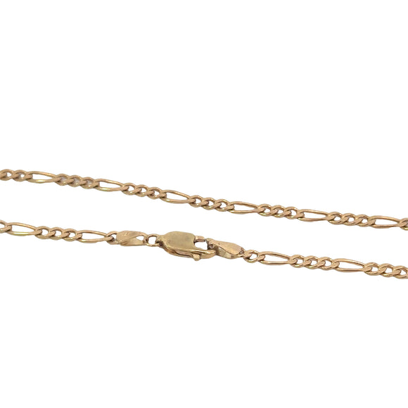 Figaro Chain in 9ct Yellow Gold
