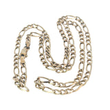 Figaro Link Necklace in 9ct Yellow Gold