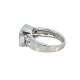 Green Garnet Citrine Ring