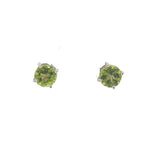 Peridot Stud Earrings