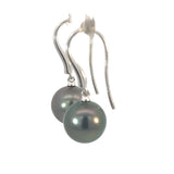 Autore Tahitian Pearl Drop Earrings on Hooks