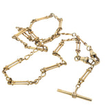 Paperclip Link Fob Chain Necklace