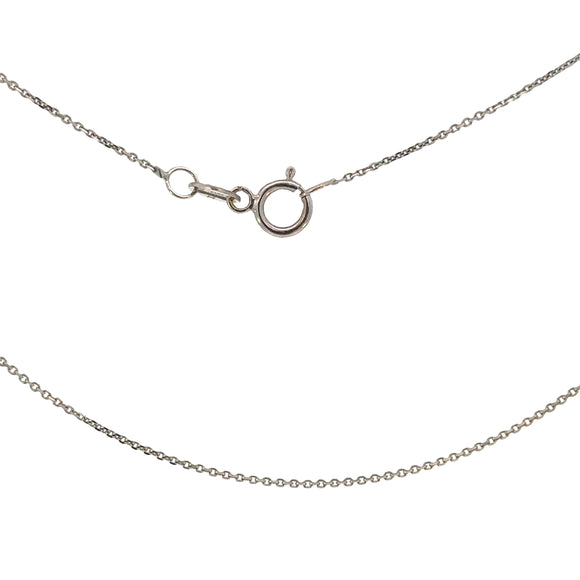 14ct White Gold Chain