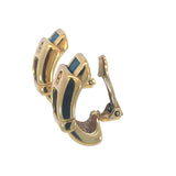 Etienne Aigner Logo Earrings