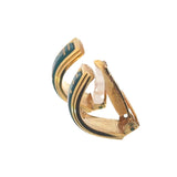 Hermes Cloisonne Ribbon Earrings