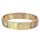 Hermes Cloisonne Enamel Golden Click and Clack