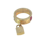 Hermes Kelly Motif Scarf Ring