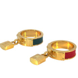 Hermes Kelly Motif Scarf Ring