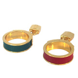 Hermes Kelly Motif Scarf Ring