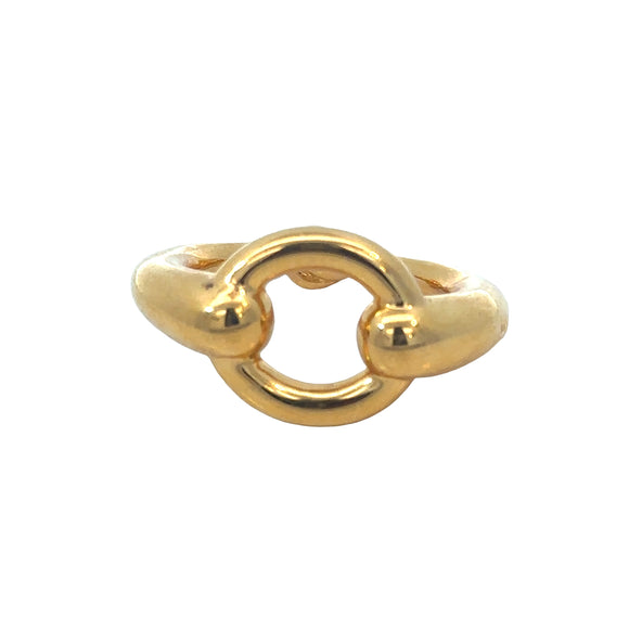 Hermes Mo Horse Bit Scarf Ring