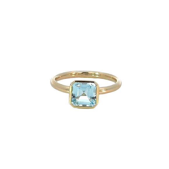 Gold Topaz Ring