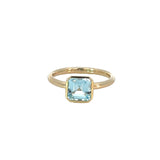 Gold Topaz Ring