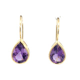 Amethyst Drop Earrings