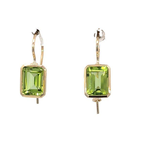 Peridot Drop Earrings