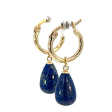 Detachable Lapis Enhancer on Hoops