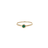 Emerald Ring in 9ct Yellow Gold