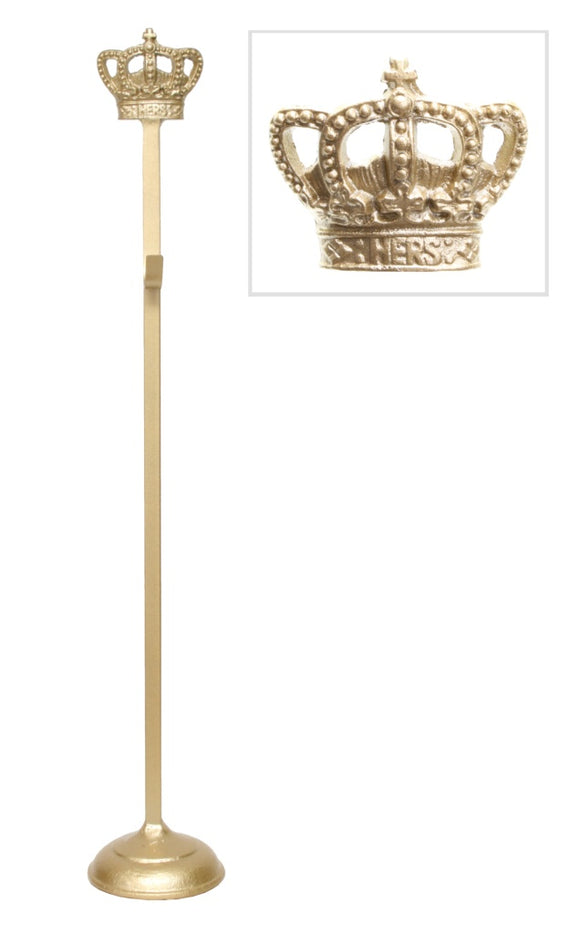 Wreath Stand - Gold Crown