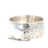 Sterling Silver Snap Bangle