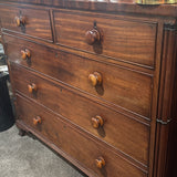 Antique Georgian III Mahogany Chest - Circa 1820