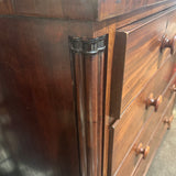 Antique Georgian III Mahogany Chest - Circa 1820