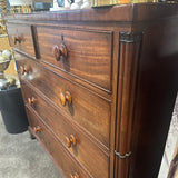 Antique Georgian III Mahogany Chest - Circa 1820
