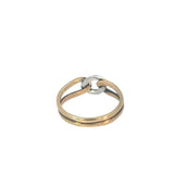 Diamond Two Toned Gold Ring