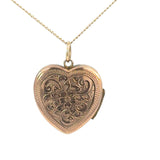9ct Rose Gold Heart Locket