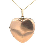 9ct Rose Gold Heart Locket
