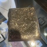 Intricate Cigarette Case Sterling Silver