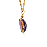 Amethyst Pendant in 9ct Yellow Gold