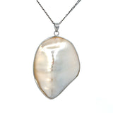 Mother-of-Pearl Sterling Silver Pendant