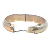 Antique Snap Bangle 15ct Gold