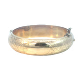 Antique Snap Bangle 15ct Gold