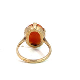 Oval Cameo Ring 9ct