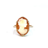 Oval Cameo Ring 9ct