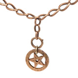 Antique Rose Gold Chain with Star of David
